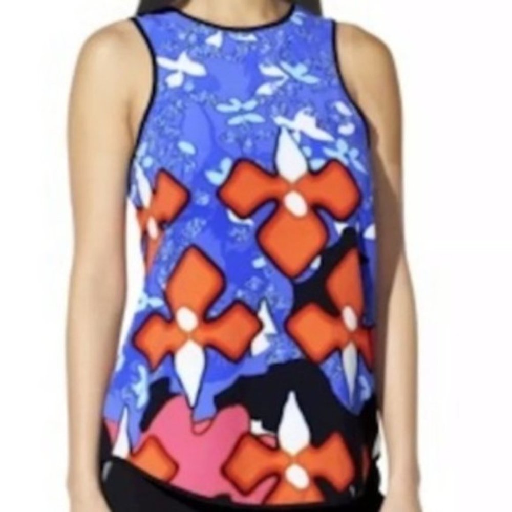 Peter Pilotto x Target | Colorful Graphic Art To Wear Tank NWT